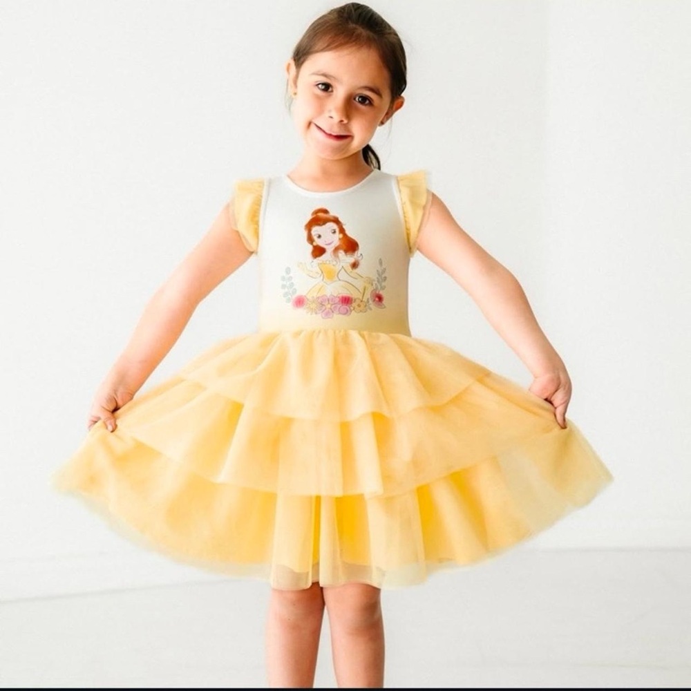 Little Sleepies Yellow Princess Dress